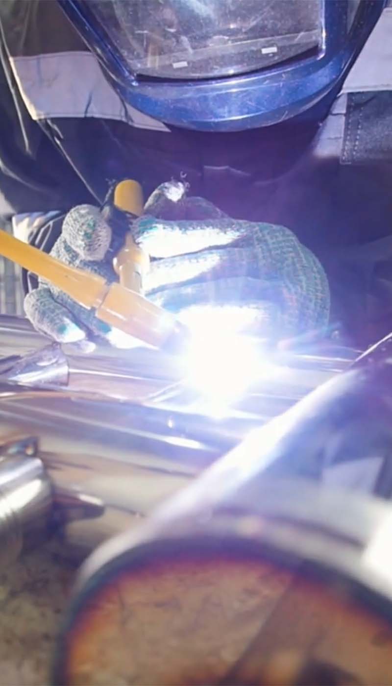 Manual welding